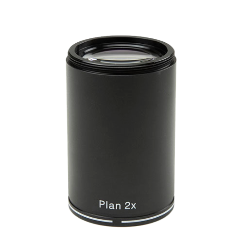 Planachromatický objektiv 2×