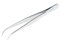 Pinzeta preparační s ohnutým ostrým hrotem 130 mm
