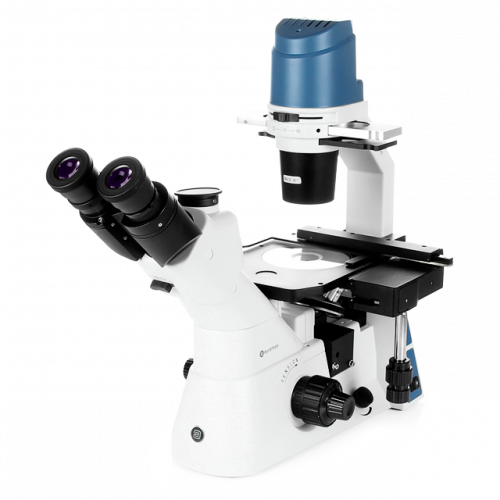Inverzní mikroskop Oxion s křížovým stolkem