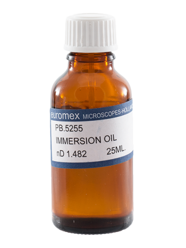 Olej imerzní nD 1,482, 25 ml